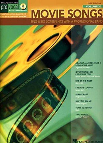 Various – Hal Leonard's Pro Vocal Men, Vol. 30: Movie Songs (w/CD) – Voice