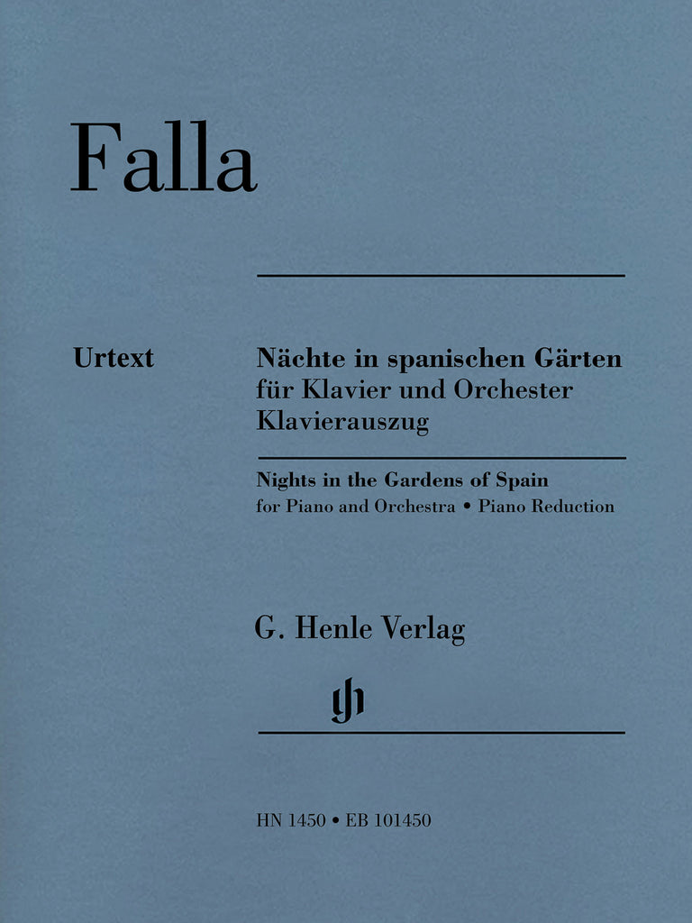 Falla - Nights in the Gardens of Spain - 2 Pianos, 4 Hands