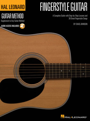 Johnson - Hal Leonard's Fingerstyle Guitar Method (w/CD) - Guitar Method