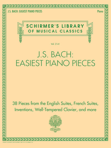 Bach – Easiest Piano Pieces – Piano