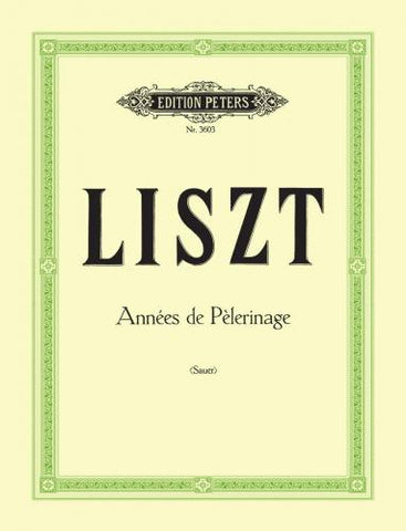 Liszt, ed. Saur - Annees de Pelerinage - Piano