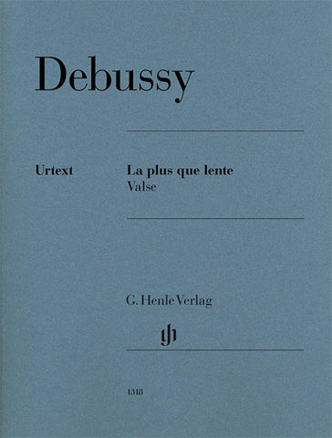 Debussy, ed. Heinemann – La Plus Que Lente Valse – Piano