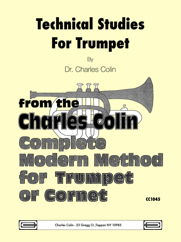 Colin - Trumpet Technical Studies - Trumpet Method
