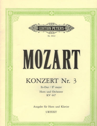 Mozart - Concerto No. 3 in Eb, K. 447 - Horn and Piano