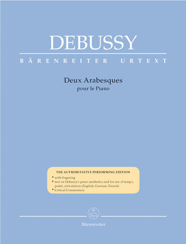 Debussy, ed. Back – Deux Arabesques – Piano