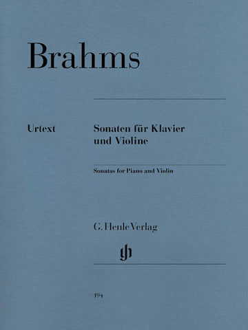 Brahms - Complete Sonatas for Violin and Piano - Violin and Piano