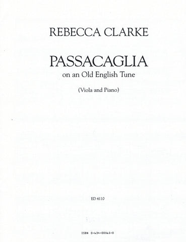 Clarke - Passacaglia on an Old English Tune - Viola and Piano
