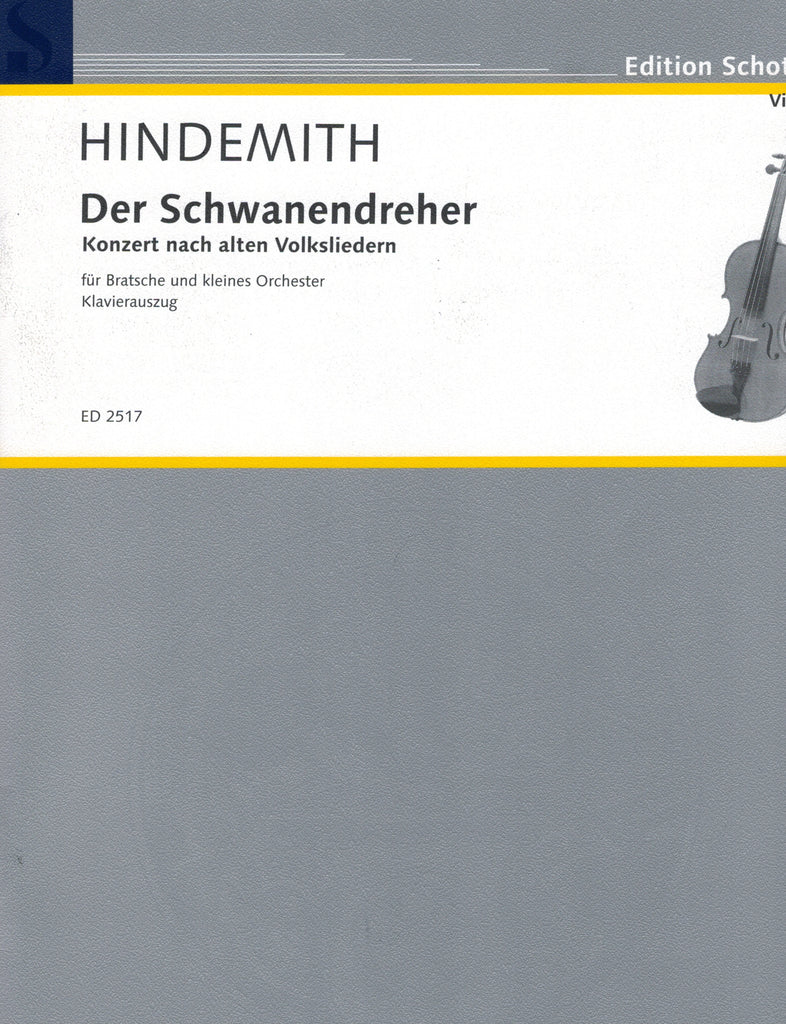 Hindemith - Der Schwanendreher - Viola and Piano