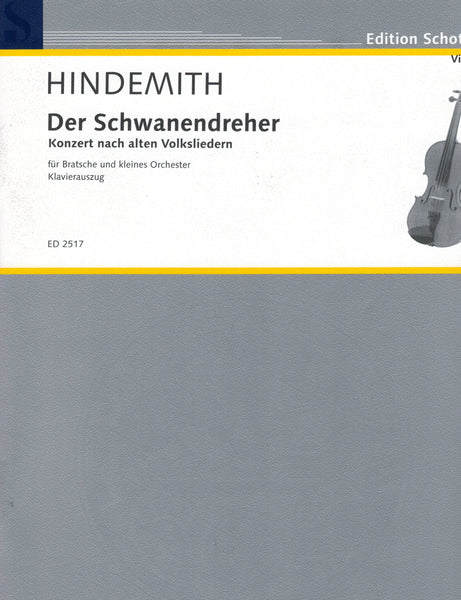 Hindemith - Der Schwanendreher - Viola and Piano