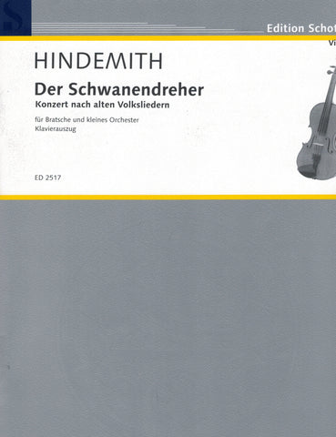 Hindemith - Der Schwanendreher - Viola and Piano