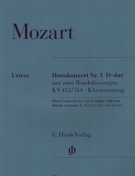 Mozart - Horn Concerto No. 1 in D Major, K. 412/514 - Horn and Piano