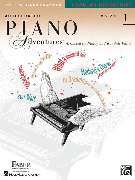 Accelerated Piano Adventures Level 1: Popular Repertoire - Piano Method