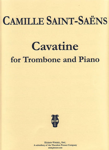 Saint-Saens - Cavatine, Op. 144 - Trombone and Piano