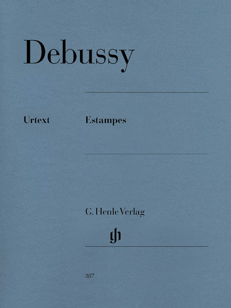 Debussy, ed. Heinemann – Estampes – Piano