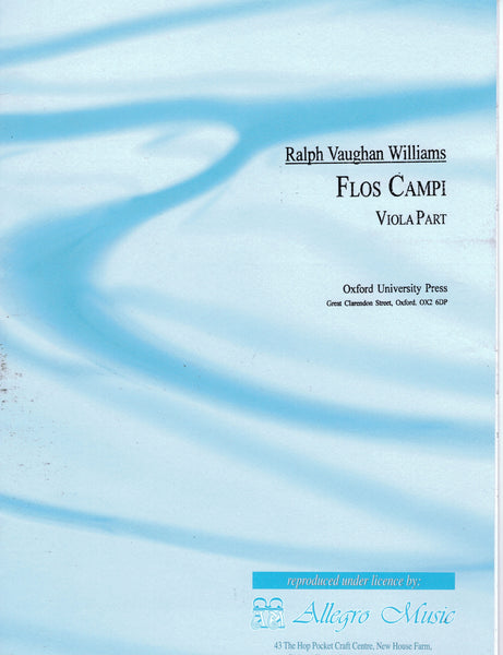Vaughan Williams - Flos Campi - Viola Solo