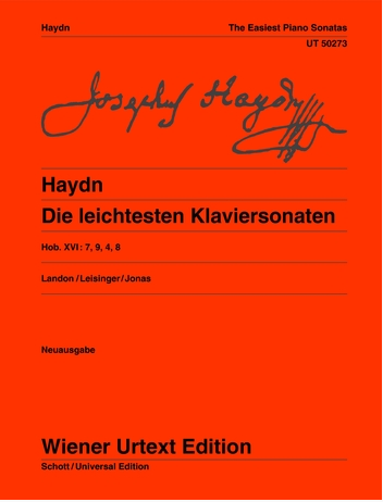 Haydn, ed. Landon – The Easiest Piano Sonatas, Hob XVI: 7, 9, 4, 8 – Piano