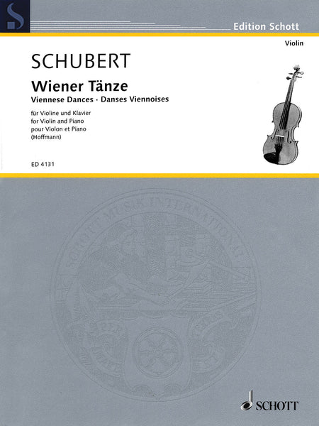 Schubert - Viennese Dances - Violin and Piano