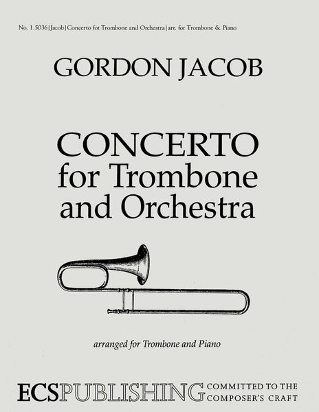 Jacob - Concerto for Trombone - Trombone and Piano