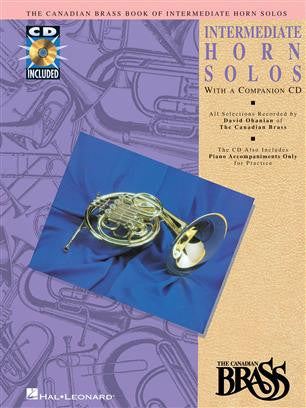 ed. Ohanian - Canadian Brass: Intermediate Horn Solos (w/CD) - Horn