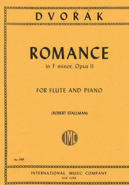Dvorak, ed. Stallman - Romance in F Minor, Op. 11 - Flute and Piano