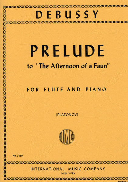 Debussy, ed. Platonov - Prelude to  "The Afternoon of a Faun" - Flute and Piano