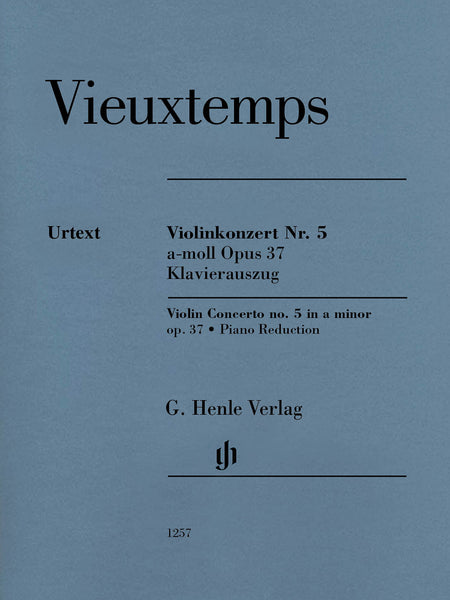 Vieuxtemps - Violin Concerto No. 5 in A Minor, Op. 37 - Violin and Piano