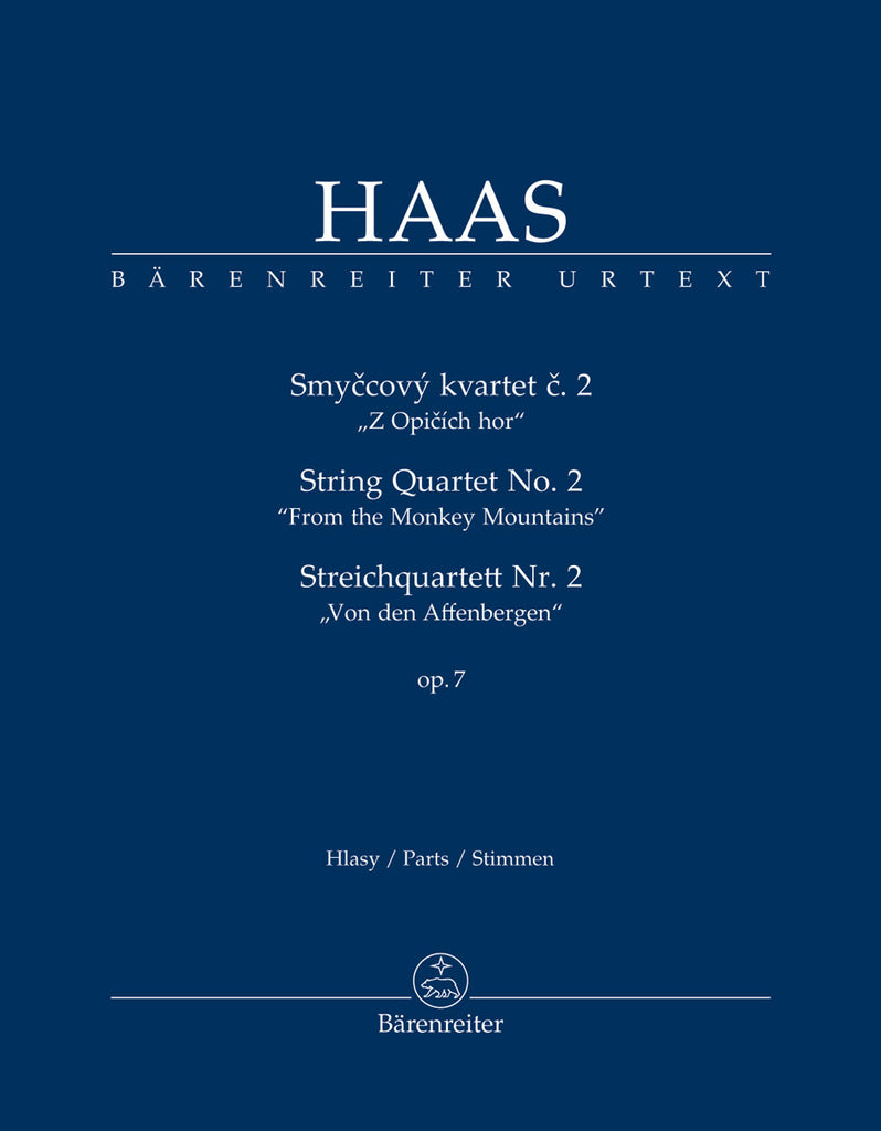 Haas - String Quartet No. 2, Op. 7 "From the Monkey Mountains" - String Quartet