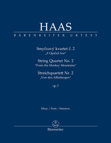 Haas - String Quartet No. 2, Op. 7 "From the Monkey Mountains" - String Quartet