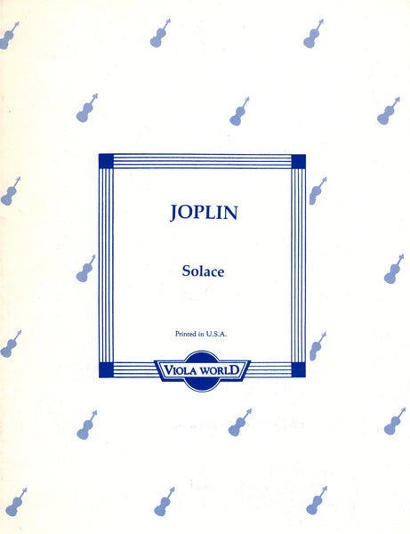 Joplin, arr. Arnold - Solace - Viola and Piano