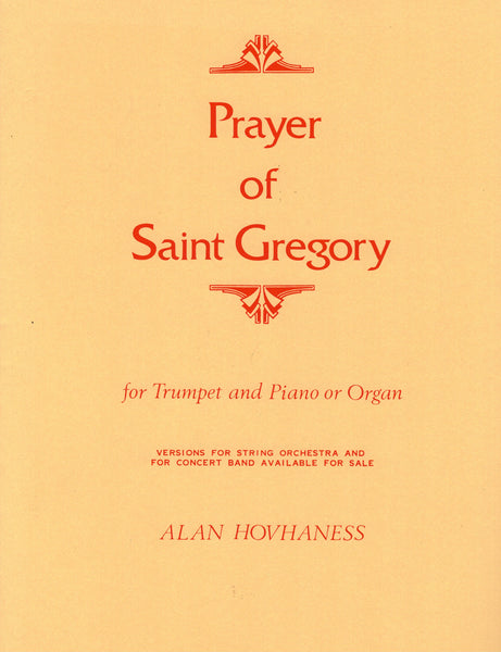 Hovhaness - Prayer of St. Gregory - Trumpet and Organ