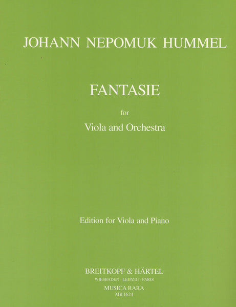 Hummel, ed. Truscott - Fantasie - Viola and Piano