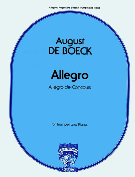 De Boeck - Allegro de Concours - Trumpet and Piano