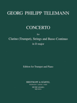 Telemann - Concerto in D - Trumpet and Piano
