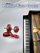 Alfred's Premier: Technique, Level 6 - Piano Method