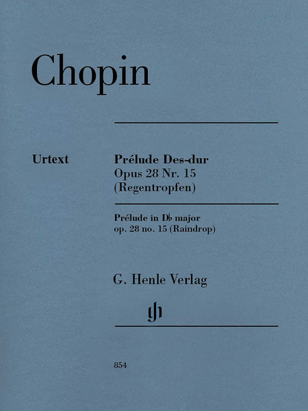 Chopin - Prelude in D-flat Major Op. 28, No. 15 (Raindrop)