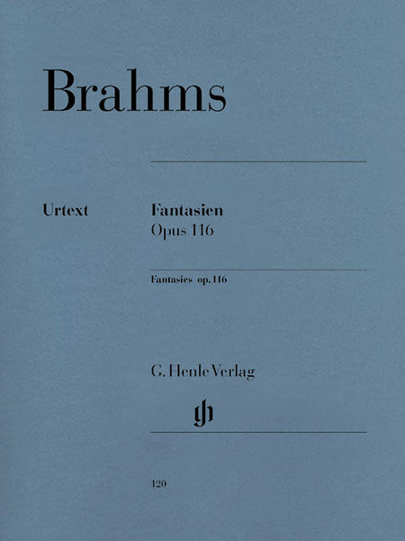 Brahms, ed. Steegmann – Fantasies, Op. 116 – Piano