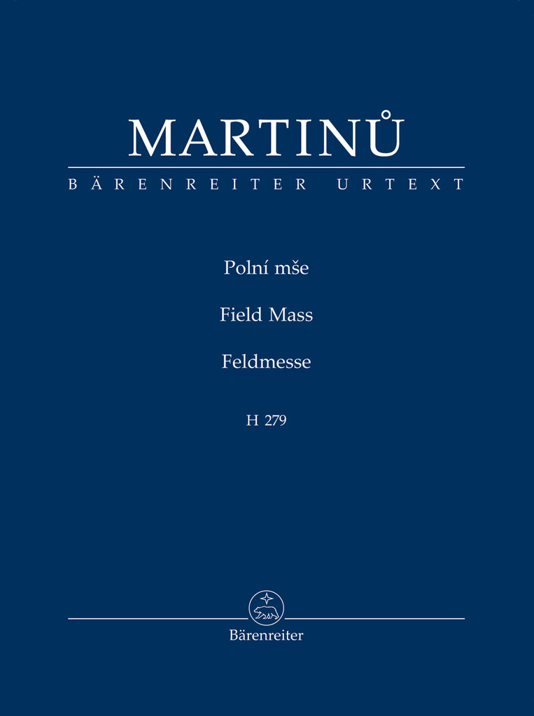 Martinu - Field Mass H 279 - Study Score