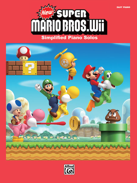 Fuji and Nagamatsu - Super Mario Bros. Wii - Easy Piano Solo
