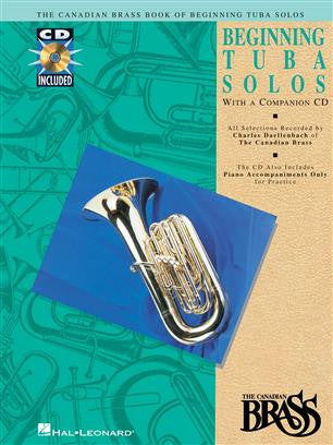 Daellenbach, arr. - The Canadian Brass Beginning Tuba Solos (w/CD) - Tuba