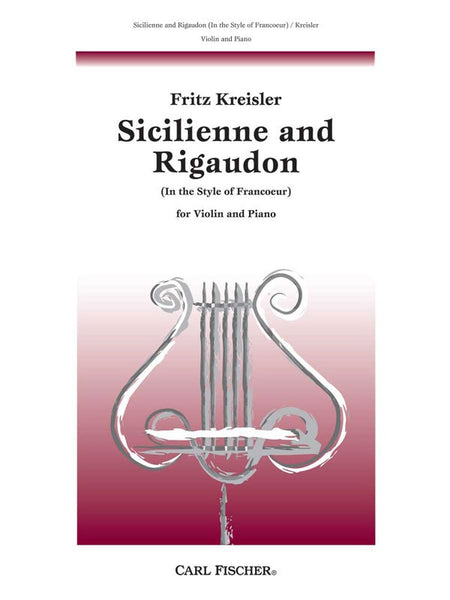 Kreisler - Sicilienne and Rigaudon - Violin and Piano