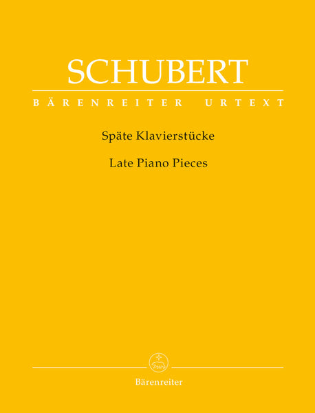 Schubert - Late Piano Pieces - Piano