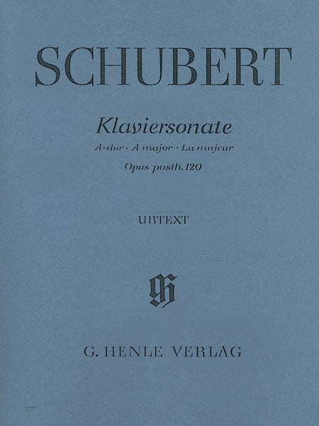 Schubert - Piano Sonata in A Major, Op. Posth. 120 D.664 - Piano Solo