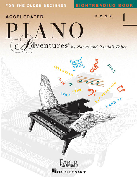 Faber – Accelerated Piano Adventures for the Older Beginner: Sightreading Book 1 – Piano Method