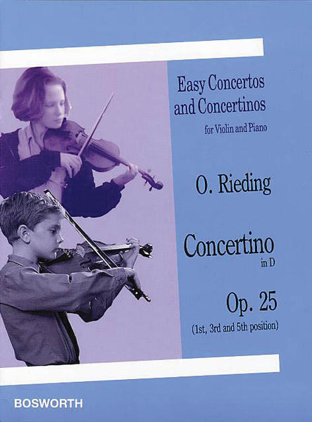 Rieding - Concertino in D Major, Op. 25 - Violin and Piano