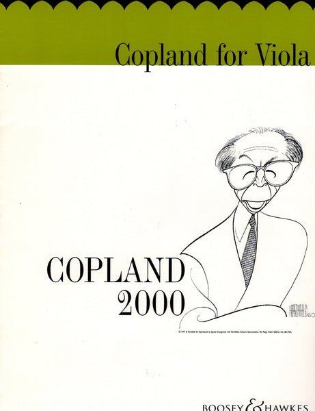 Copland - Copland for Viola - Viola