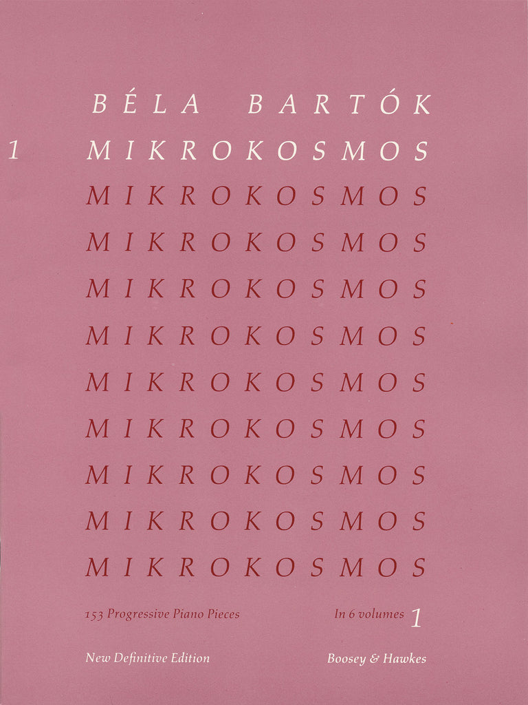 Bartok – Mikrokosmos, Vol. 1 – Piano