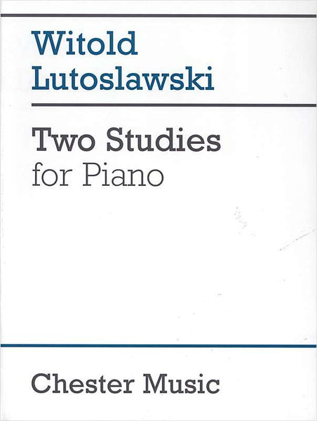Lutoslawski – Two Studies for Piano – Piano
