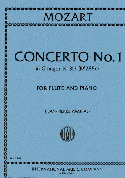 Mozart, ed. Rampal - Concerto No. 1 in G Major, K. 313 - Flute and Piano