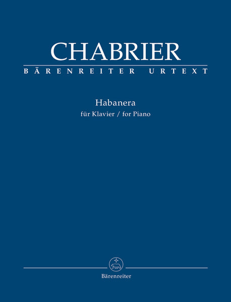 Chabrier, ed. Schilling-Wang – Habanera – Piano