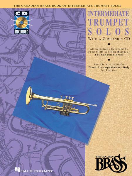 Canadian Brass Book of Intermediate Trumpet Solos - Trumpet and Piano